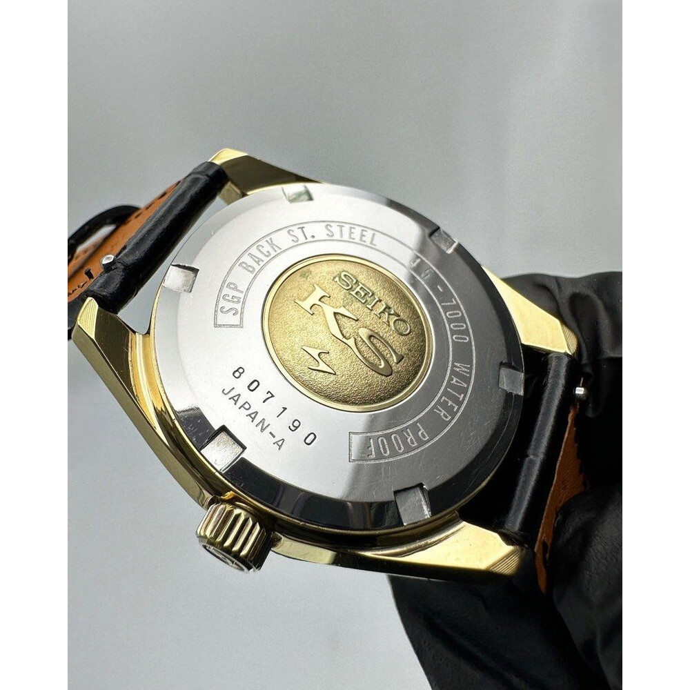 キングセイコー 45KS ゴールド キングセイコー 45KS ハイビート 4502-7001 1971年01月